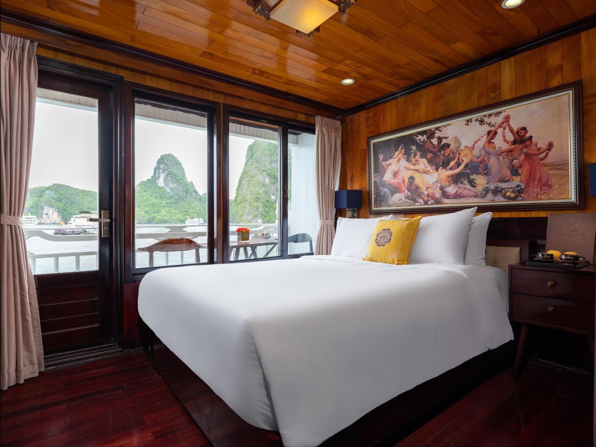 ホテル Hera Boutique Cruise Ha Long Bay エクステリア 写真
