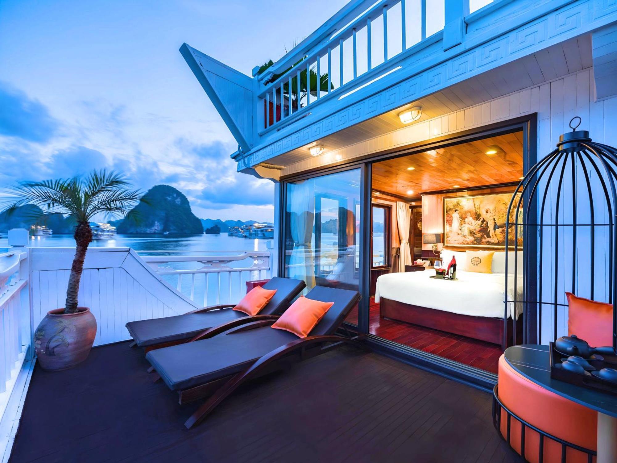 ホテル Hera Boutique Cruise Ha Long Bay エクステリア 写真
